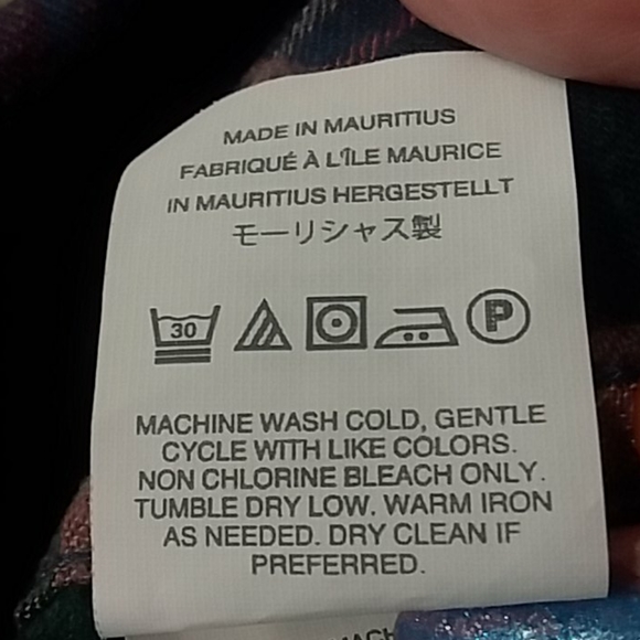 J.Crew plaid cotton shirt - Picture 7 of 7